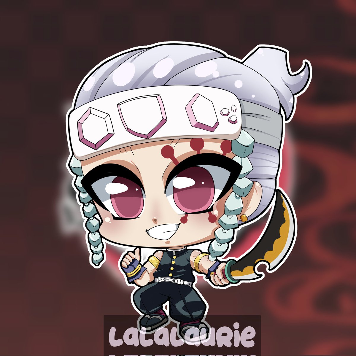 LaLaLaurieArt's tweet photo. Who's ready to be Tengen's 4th wife?
#demonslayer #demon #chibi #demonslayerchibi #cute #lalalaurieart #manga #anime #tengenuzui #kimetsunoyaiba #lalalaurie #demonslayerchibi #tengen https://t.co/f987srQlDG