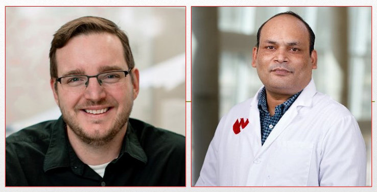 UNMC Biochemistry and Molecular Biology (@unmc_biochem) on Twitter photo Congratulations to Dr. Micah Schott <a href="/micahschott/">Micah Schott</a> and Dr. Jawed Siddiqui <a href="/jawed_siddiqui_/">Jawed Siddiqui, PhD</a>
on the UNMC New Investigator Award! Congratulations to Dr. Micah Schott <a href="/micahschott/">Micah Schott</a> and Dr. Jawed Siddiqui <a href="/jawed_siddiqui_/">Jawed Siddiqui, PhD</a>
on the UNMC New Investigator Award!