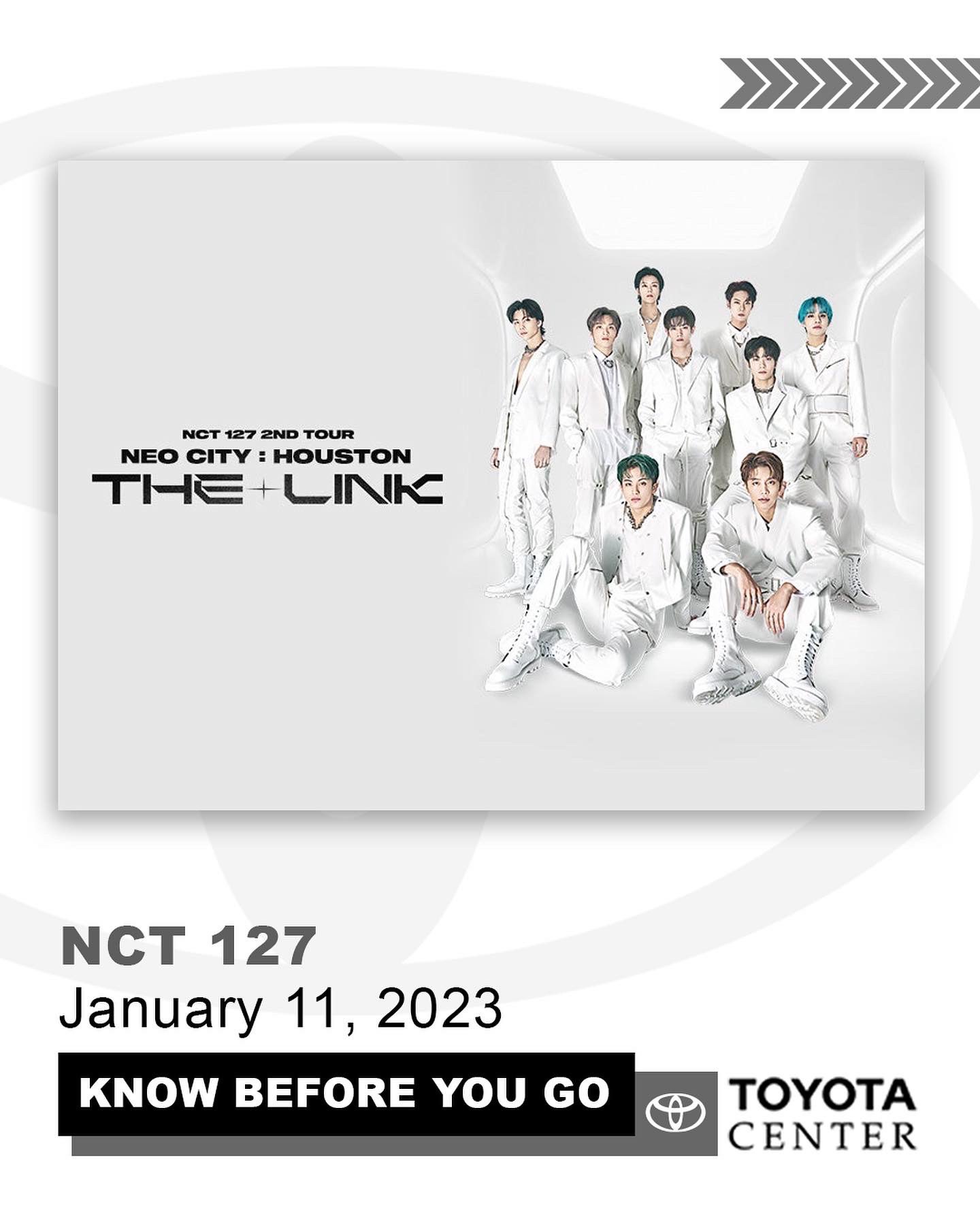Toyota Center on Twitter "TONIGHT we NCTsmtown_127 to Toyota