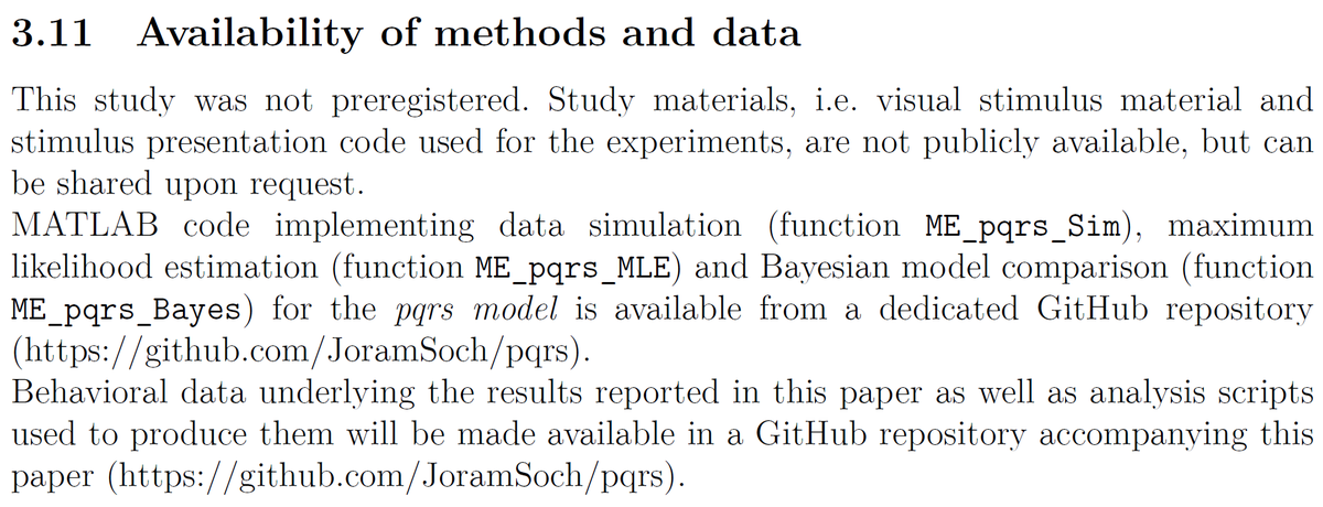 JoramSoch's tweet photo. Bayesian model, beautiful formulas, LaTeX typesetting, instructive figures, open data and methods, appendix with derivations β what could you possibly want more? π https://t.co/9aIg5IwuFR