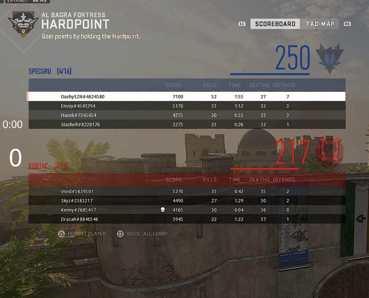 GGBreakingPoint's tweet photo. Dashy has been frying in pro 8’s and dropped 52 kills last night on Al Bagra

Supremely tippable https://t.co/E0dMm4AuHv