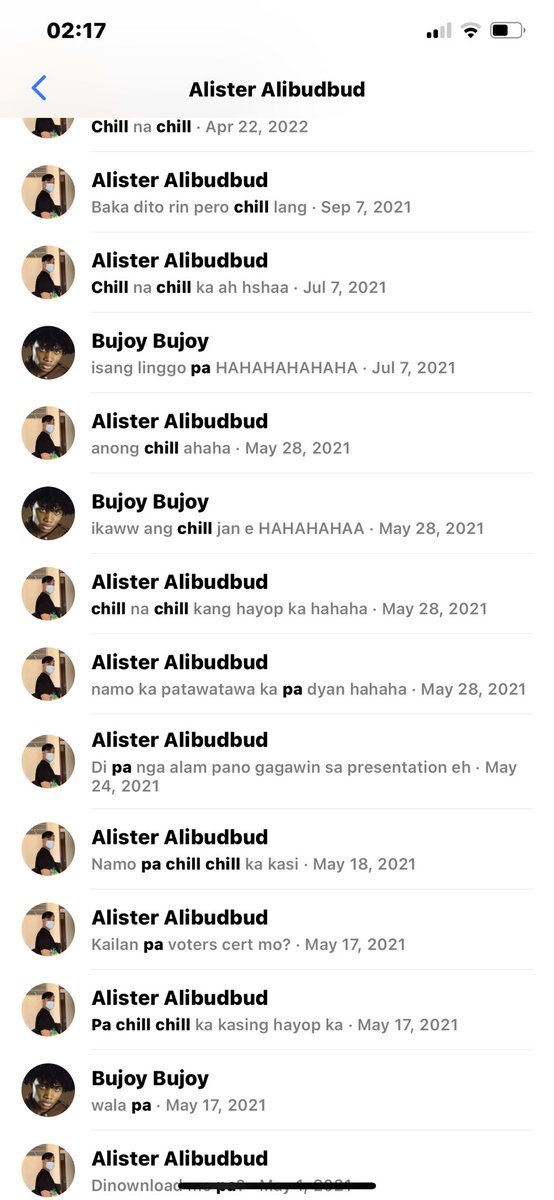 Bujoy187's tweet photo. kung buhay si Alister now, tas sobrang daming pending shits linyahan non “pa chill chill ka no!” HAHAHAHAHAHA https://t.co/J6Uy19ChoT
