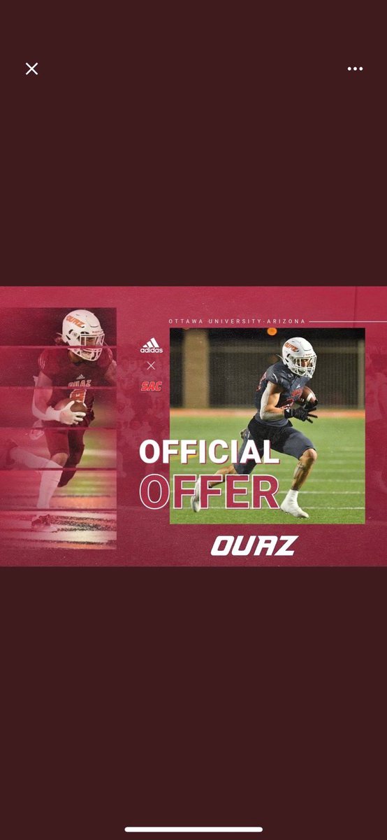_juanvirgen_'s tweet photo. After a great talk with @FletchrjonesFB i am blessed to receive an offer to ottawa @coachperrone @azc_obert @gridironarizona @1verrado @dgjohnson4100 https://t.co/aVDdmRjD5z