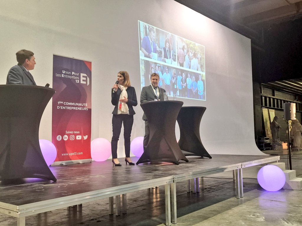 📸 #Voeux2023Upe13 • Ce soir, plus de 250 personnes attendues pour les vœux de l'Upe 13 sur le territoire Ouest Métropole, autour de <a href="/MarieBorni/">Marie Borni</a> &amp; Romain Gille, co-présidents. Une soirée animée par <a href="/yblisson/">Yves Blisson</a> à <a href="/ProvenceStudios/">Provence Studios Martigues</a>.👌