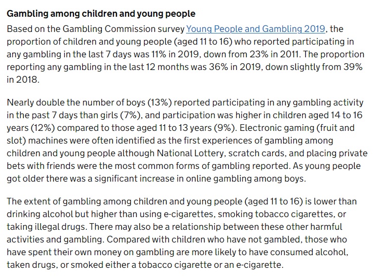 KYC &amp; verification ensure *nobody* under 18 can gamble at online casinos.
Traditional methods? The actual problem? &#128580;
Meanwhile properly-regulated online casinos in UK watch a black market abroad swamp them.
Over-regulation is creating a problem for the future.
Waken up
