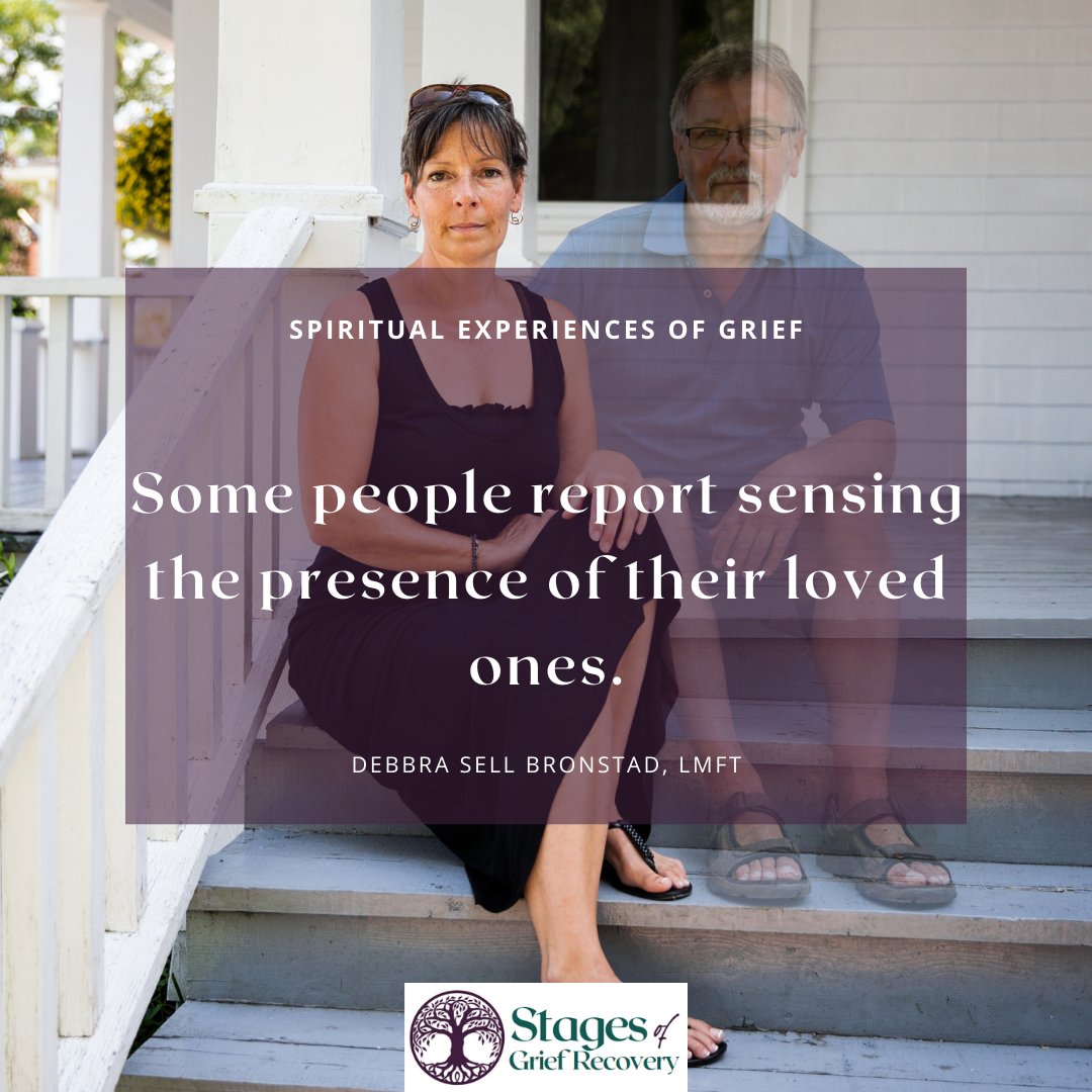 Some people report sensing the presence of their loved one as their spiritual experience of grief. 
#grieftips #griefcoach #griefrecovery #grief #grievingwithgrace