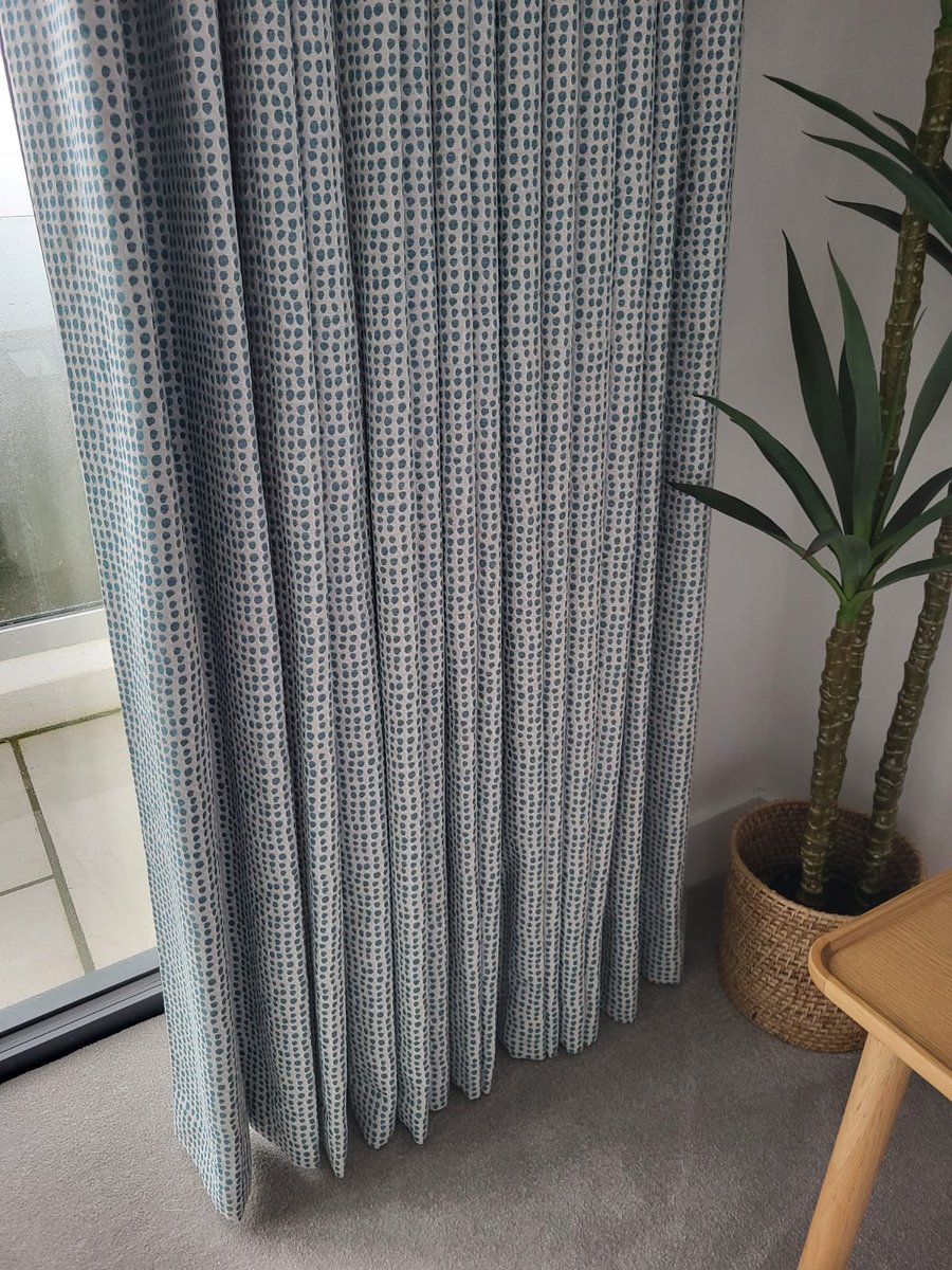 ZenteriorD's tweet photo. When we say we'll make your curtains hang just off the floor, we mean just off the floor. 

#interiordesignercornwall #curtainmakerscornwall https://t.co/zWZJGCzce1