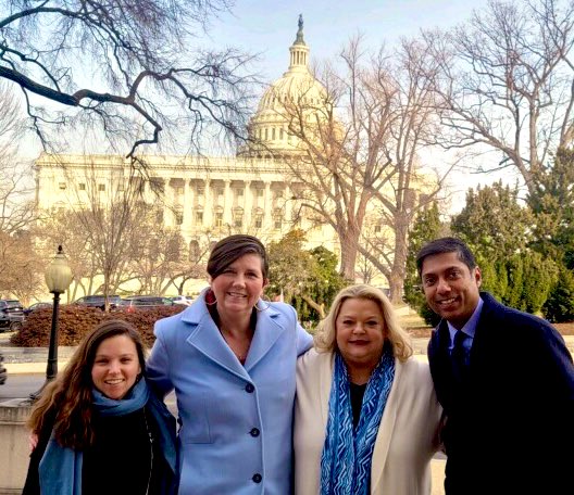 Wearing blue for our Congressional meetings! #WearBlueDay @TxDOT @TxDOTHouston #txdot #HumanTraffickingAwarenessDay #HumanTraffickingPreventionMonth