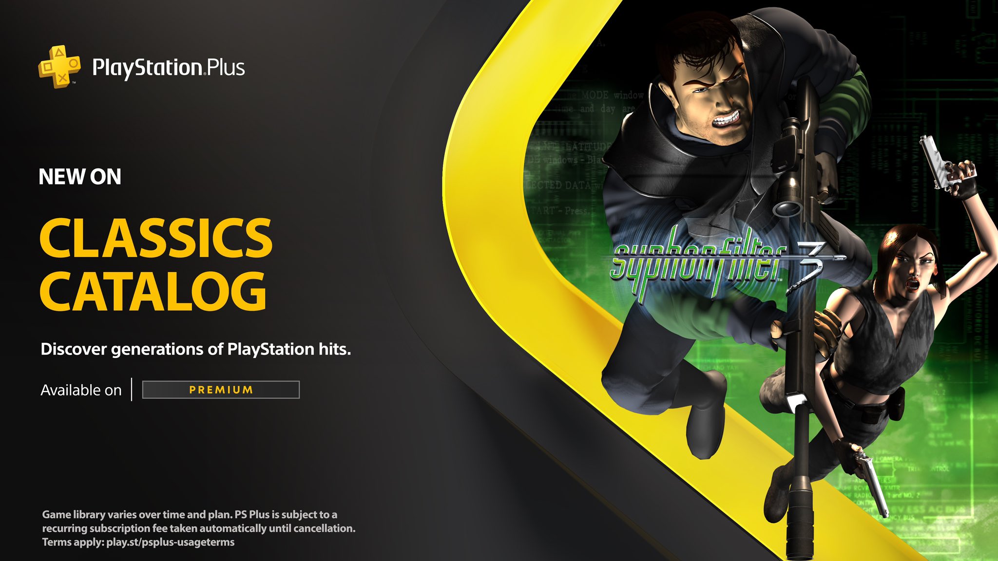 Bend Studio on X: 📢 Syphon Filter: Dark Mirror arrives on PlayStation  Plus NEXT WEEK! Relive this classic game originally released on the PSP in  2006, on your PS4/PS5 with Trophy support.