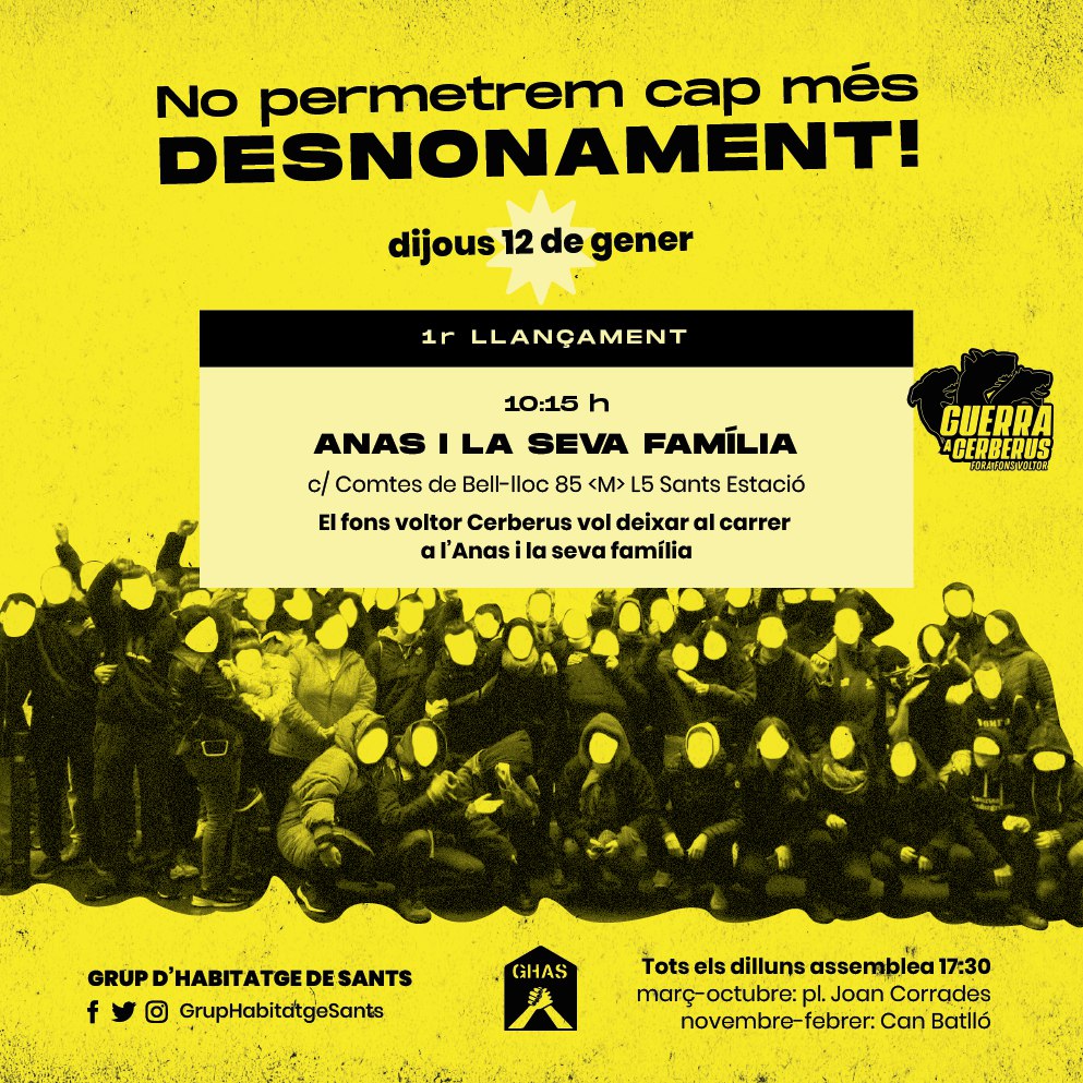 CavallBernatAFA's tweet photo. Bon tarda @MarcSerraSole ens tornem a trobar amb una família de l'escola en perill de desnonament, ens em posat en contacte amb la técnica d'habitatge tal com ens vau dir que fessim, no em rebut resposta encara, que fem? https://t.co/5No8i3gYXW