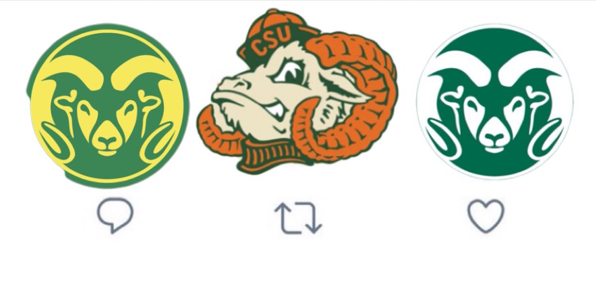 Which CSU logo is your favorite? #GoRams