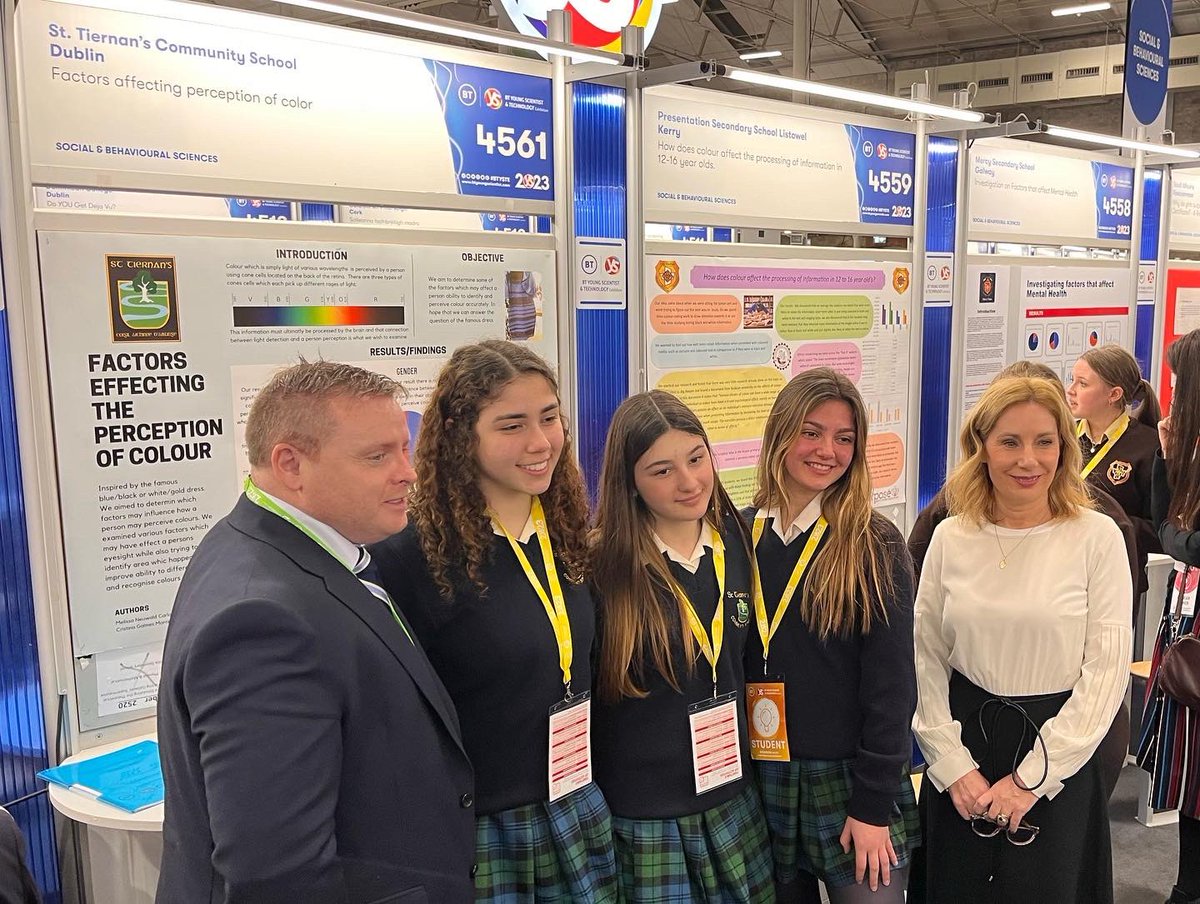 josephamadigan's tweet image. #DublinRathdown schools setting the bar very high at this years @BTYSTE! 

Great to meet students from @StKiliansDS, @sttiernanscs and @mtanville down at the RDS today. Wishing them the best of luck with their entries!