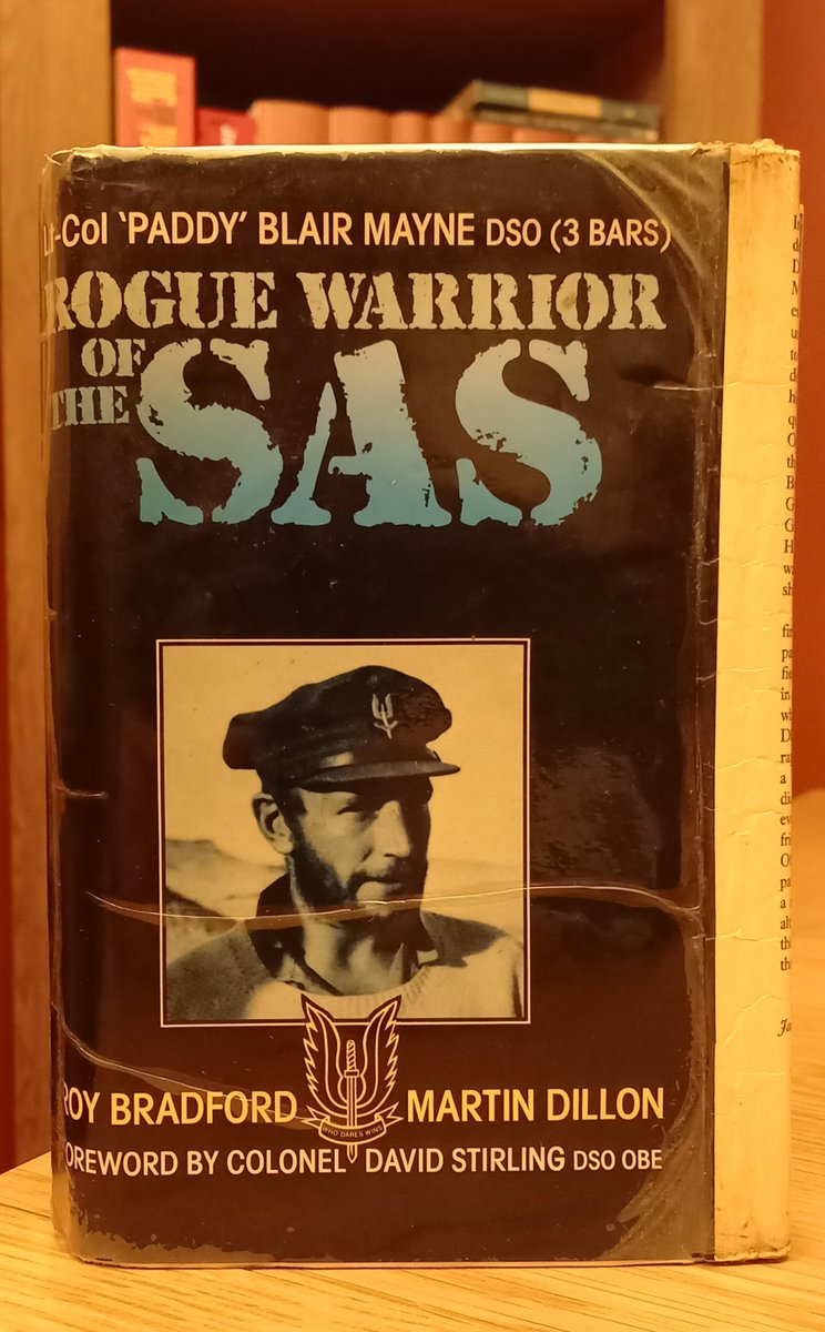 Happy birthday Lieutenant Colonel Robert Blair Mayne, DSO & thee bars. 

🎂 in 📚 

#BirthdayInBooks #PaddyMayne #SAS #OTD