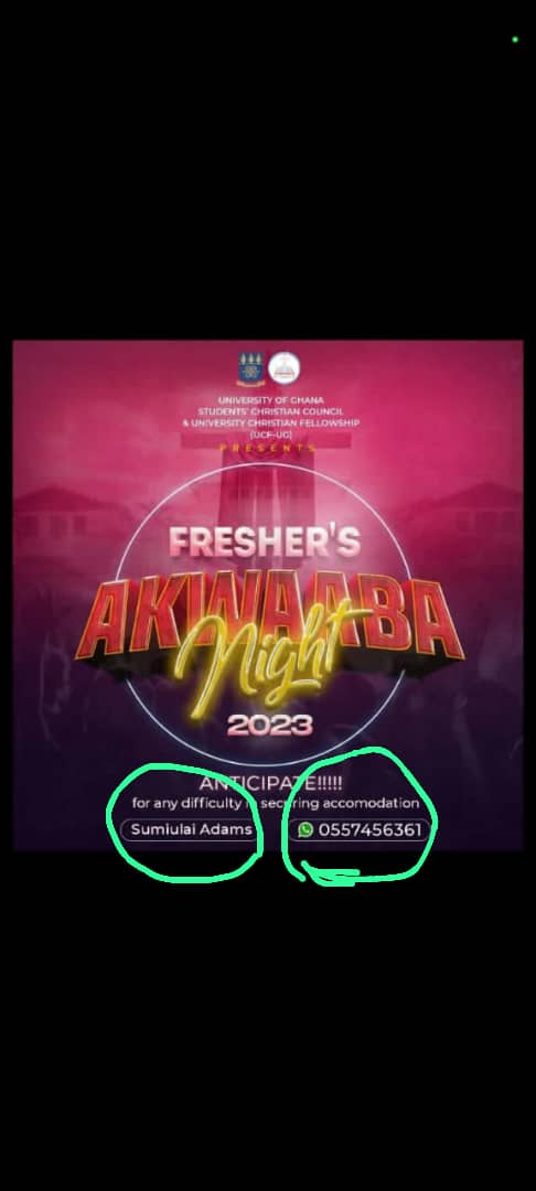 ug_ucf's tweet photo. *Students' Christian Council &amp;* 
*University Christian Fellowship*
*University of Ghana, Legon*
*Subject: Disclaimer of fraudulent personalities*
*Date of issue: 11th January 2023*
➖➖➖➖➖➖
Calvary Greetings!

It has come to our notice that some fraudulent personalities have https://t.co/yiuET3zSSO
