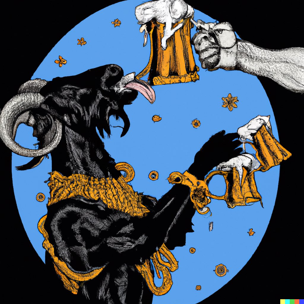 LaCabraBrewing's tweet photo. Here’s some La Cabra inspired art for you… https://t.co/CRa1P41LyM