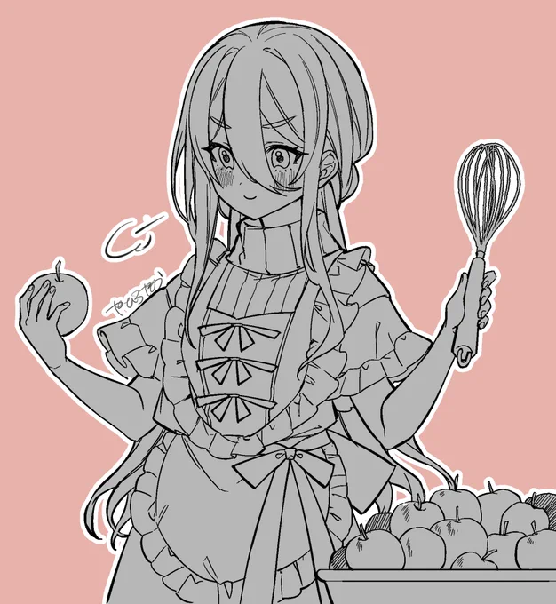 息抜きに描いてる漫画のカット 