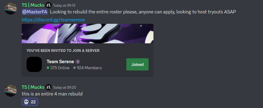 ShiftRSC's tweet image. This team either about to be rebuilt as a very solid team full of proving FA's or its going to flop worse than Kingsman Gas's Mechanics.