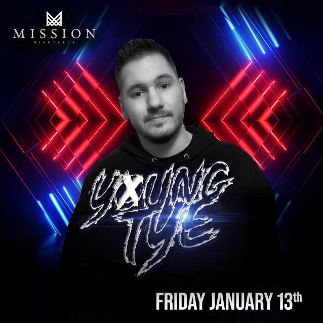 YoungTye's tweet photo. NYC! I’m headlining Mission Nightclub this Friday, January 13th! https://t.co/XcsUNyLb8o