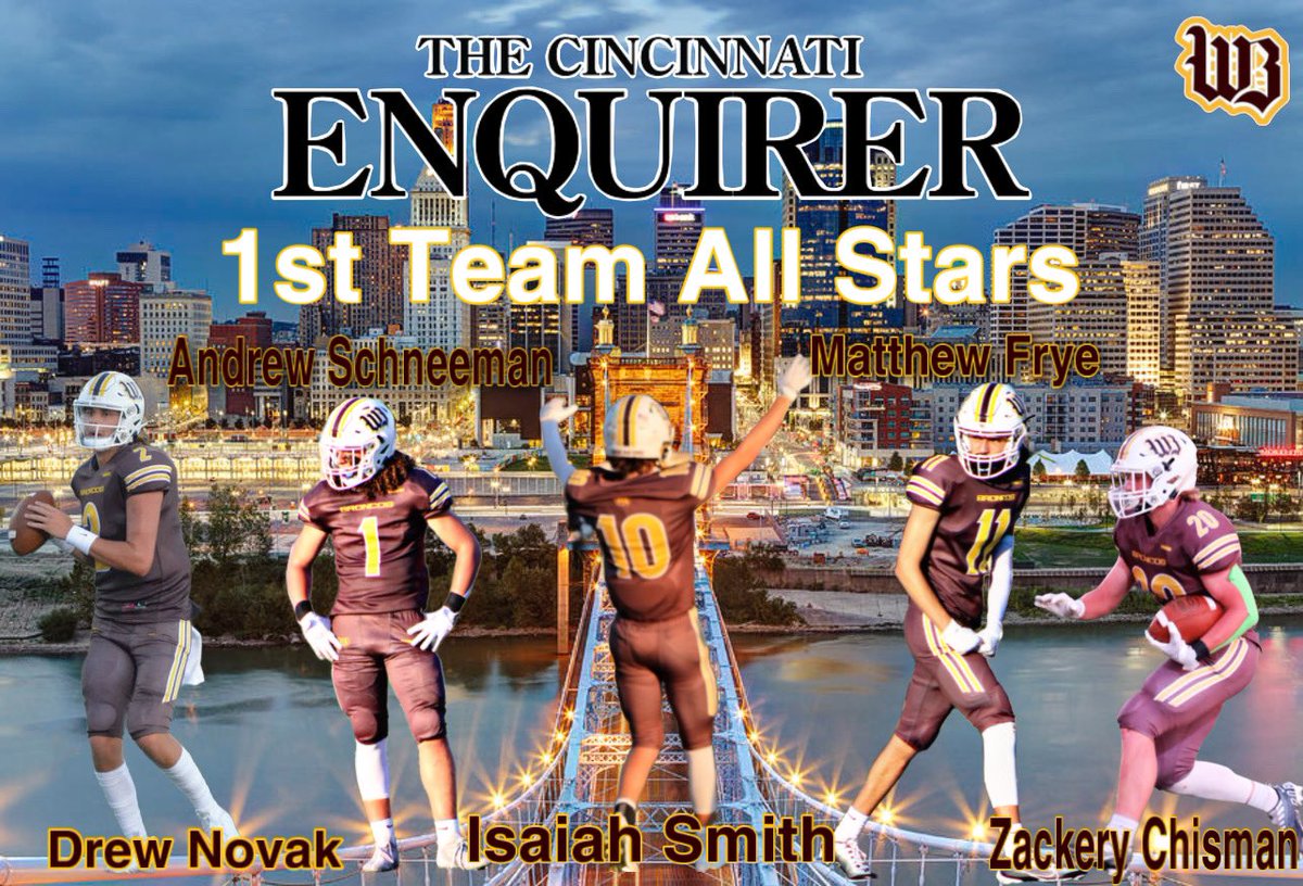 Congrats to our players who were named 1st Team Cincinnati Enquirer!! #RiseAsOne #BrownCountyBuilt <a href="/AndrewSchneeman/">andrewschneeman</a> <a href="/drewnovak02/">Drew Novak</a> <a href="/IsaiahSmith1024/">Isaiah smith</a> <a href="/mattfrye33/">Matthew Frye</a> <a href="/ZackChisman20/">Zack Chisman</a>