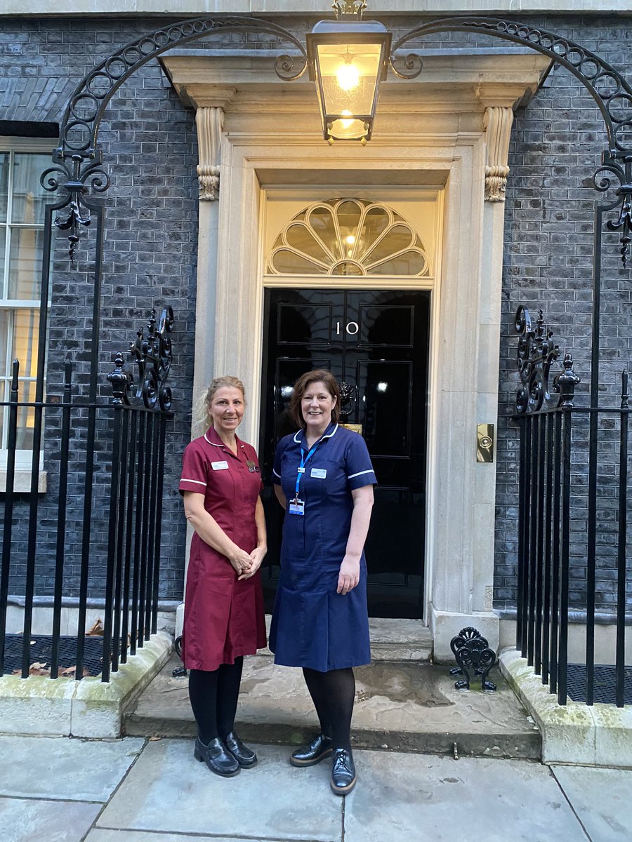 Heather and I were stoked to represent ICHT @10DowningStreet breast event @ImperialNHS @Imperialpeople @Mac_campaigning @CoppaFeelPeople @againstbc