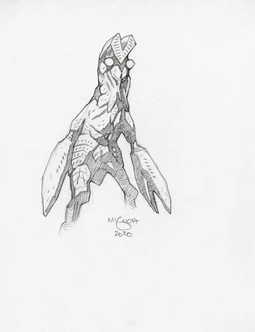 Hey you damn guys! Remember when  drew all my favorite Ultraman kaiju for some reason? #ShinUltraman 