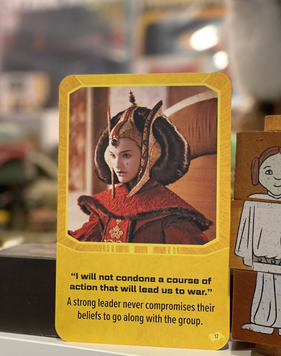 StarWars_77_AF's tweet photo. “I will not condone a course of action that leads us to war,”
A strong leader never compromises their beliefs to go along with the group.
#humpday #innerjedi #wednesdaythought #leadership https://t.co/wqoIJk92Om