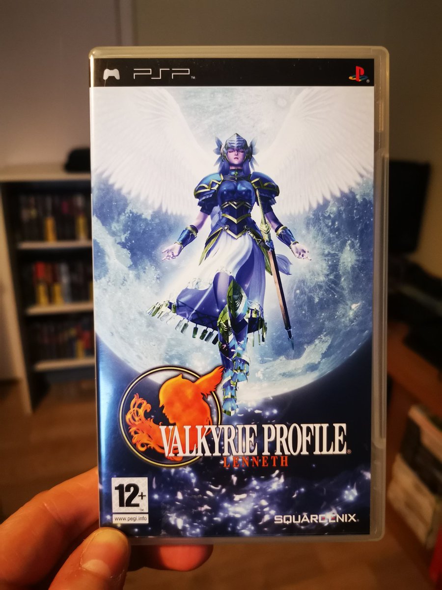 #PSPWednesday Valkyrie Profile is a game I started but never completed. Hope to finish off one day!