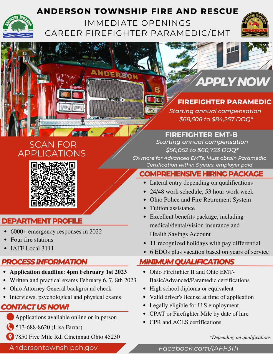 Anderson Twp. Fire tweet media