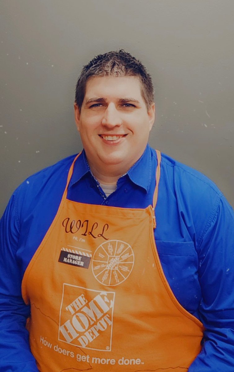 Congratulations to this guy! He's been a Store Manager for 3 months and had his first RVP walk today!  NAILED IT!!
Way to go <a href="/WillDavisTHD/">Will Davis</a>