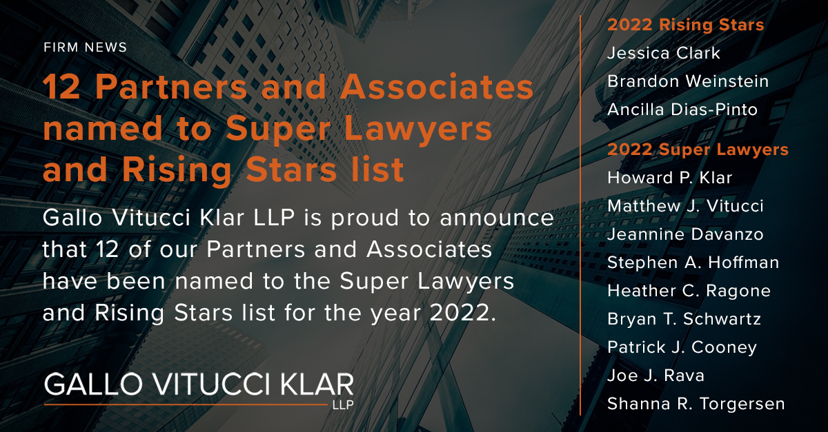 Gallo Vitucci Klar LLP (@gvkllp) on Twitter photo 