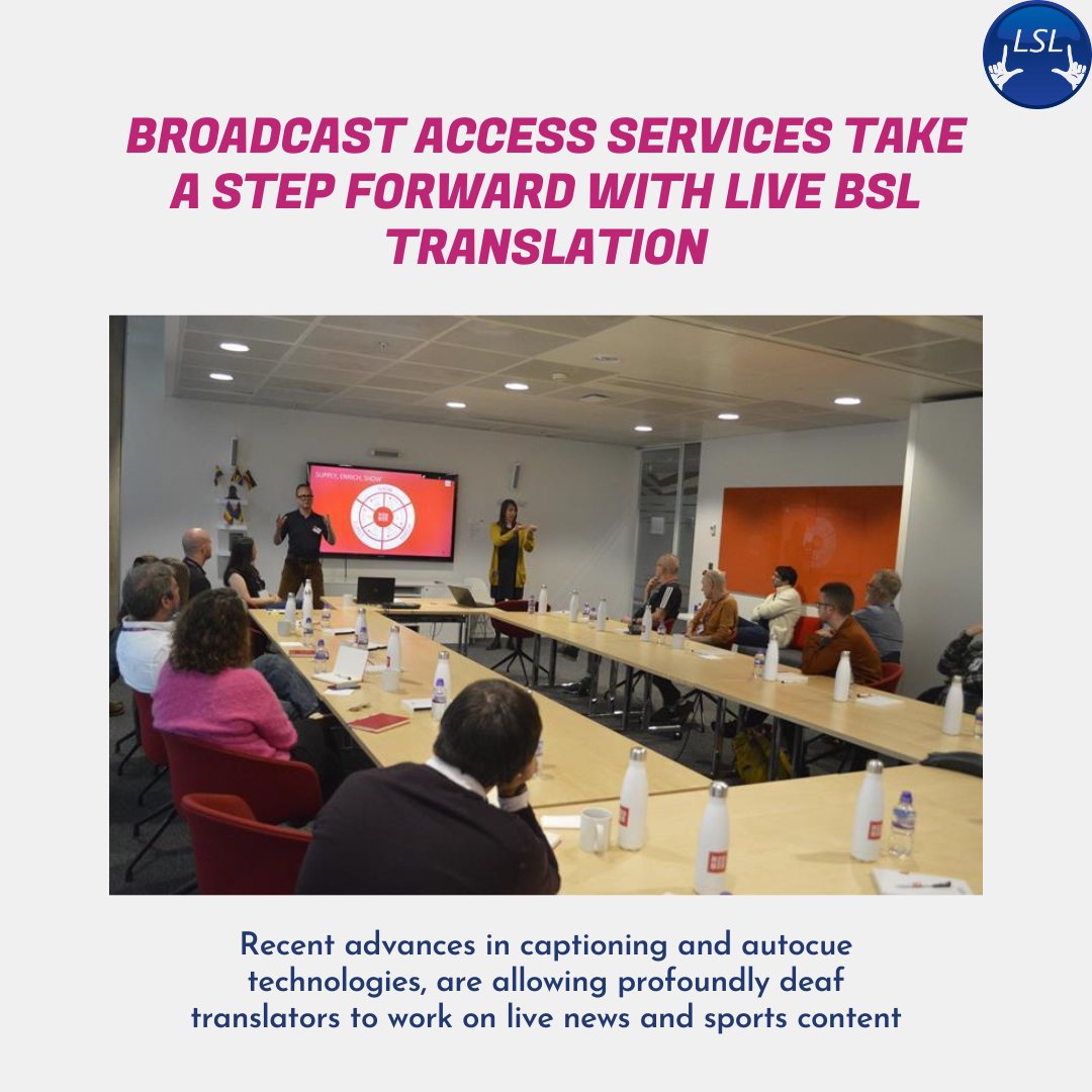 Broadcast access services take a step forward with live BSL translation - mailchi.mp/cbe569d05ffa/o…