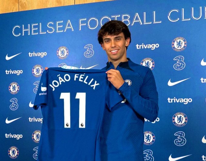 João Félix, o novo camisa 11 do Chelsea.