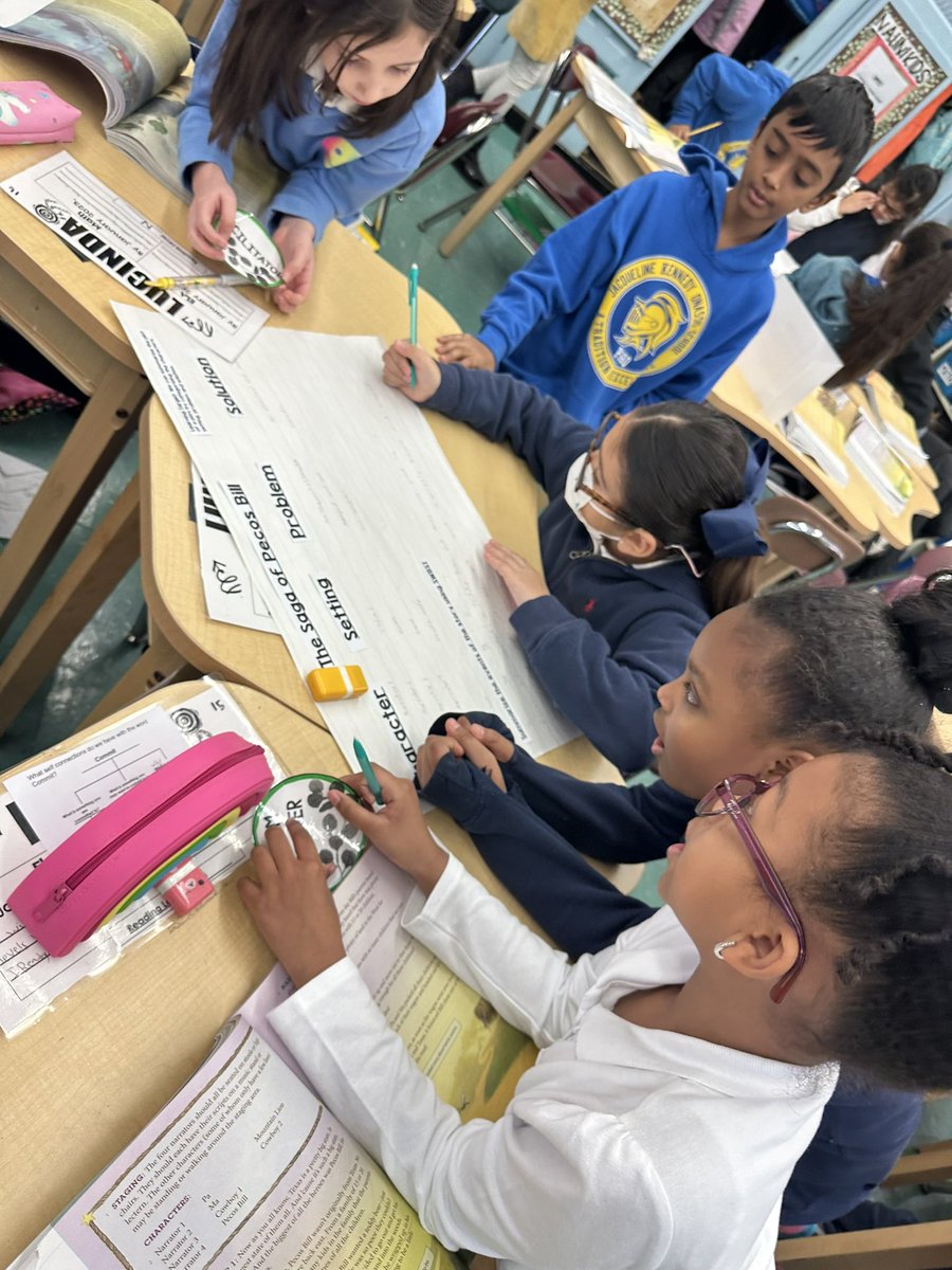 We worked in our PODS to find the plot of a fantasy story. We then wrote a summary using SWBST! <a href="/PS66JKO/">JKO Elementary</a>