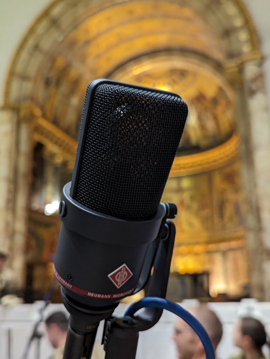 🎤 R E C O R D I N G 🎤 Yesterday saw the band take over the Guard’s Chapel to record the final instalment of our upcoming CD release ‘Majesty.' Would you like to experience the same exciting opportunities? Follow this link 👉🏼 bit.ly/3bHU8dO