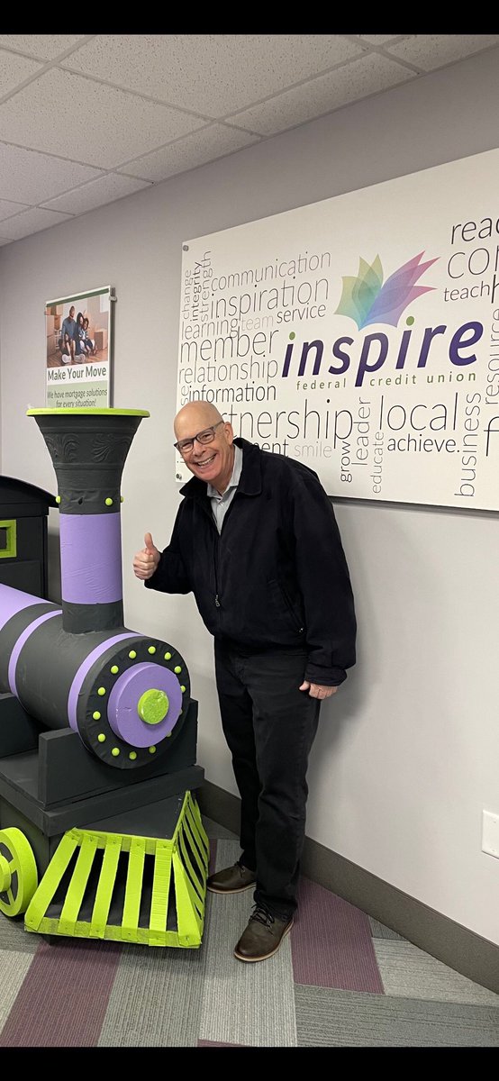 Philly Frank and Joanne working on a credit union partnership coming down the tracks!