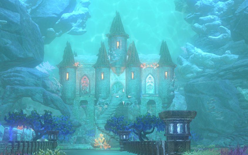 Magena2020's underwater castle #elderscrollsonline #esohousing