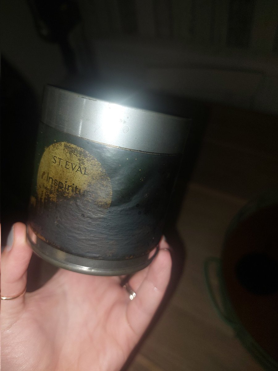 StaceyB75432118's tweet photo. @StEvalCandleCo I love your products and have used them for a long time but this could have ended badly. I could smell burning and noticed the candle had pretty much burnt a hole in the bottom damaging both my tray and the dining table the tray was on. https://t.co/eCO0EzPdne