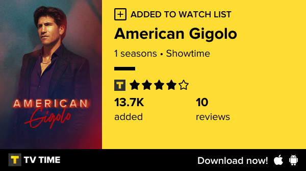 rupsahmed's tweet photo. I've just started following American Gigolo https://t.co/nKP4Xr9eFU #tvtime https://t.co/mV5Gq8LV1y
