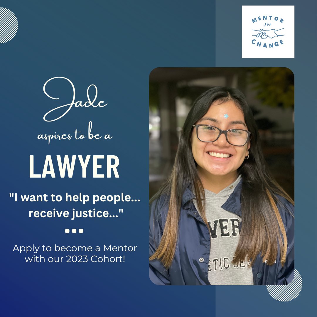 Mentor4ChangeLA's tweet photo. Invest in what matters - relationships. Become a Mentor! Tap the link in our bio, apply to be a mentor, and together, let’s open more doors of opportunities for our AMAZING youth!

#joinourmission #applytobeamentor #mentorforchange https://t.co/9sMQ1lQ7GF
