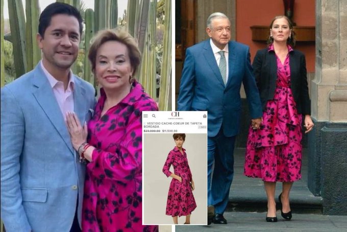 Gutierrez Müller copió vestido de Elba Esther y Paty Chapoy; esto costó