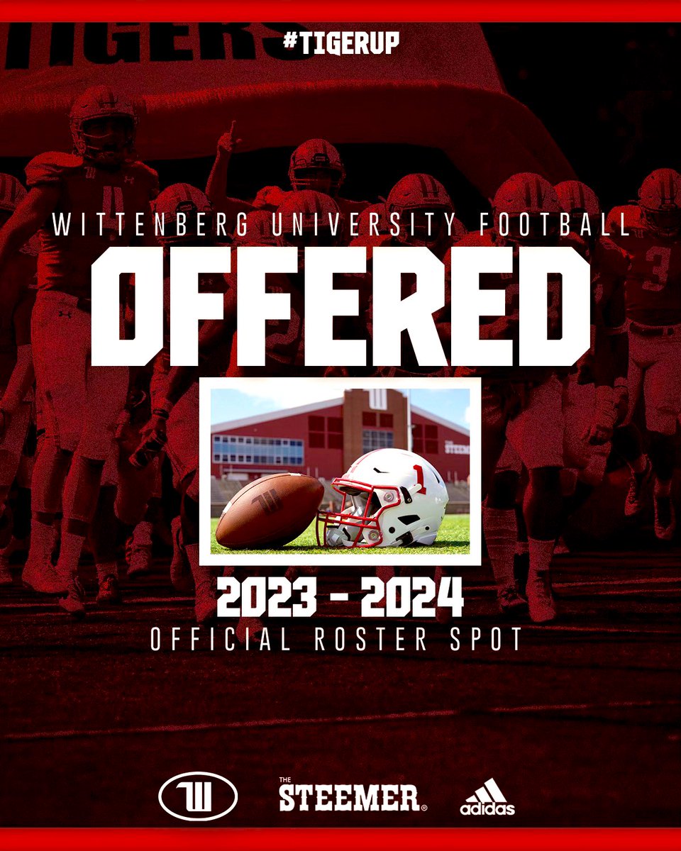 jarongreen6's tweet photo. I am very grateful to receive an offer from Wittenberg university @rocanthony_  @JohnsCreekHSFB @RecruitGeorgia @jcgladiators https://t.co/YYbVAAesEL