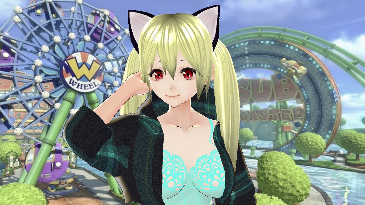 shttysuperhero's tweet photo. 😌 #vtuber #mariokart8deluxe https://t.co/I4dJsScF3g