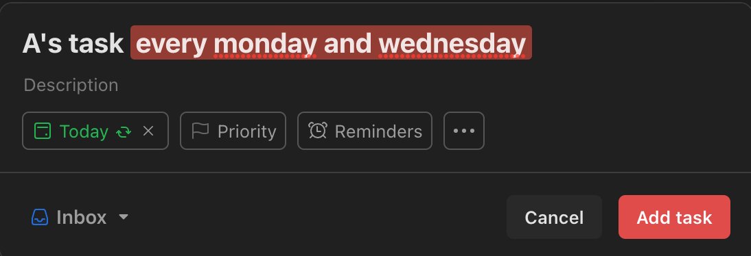 Todoist tweet media