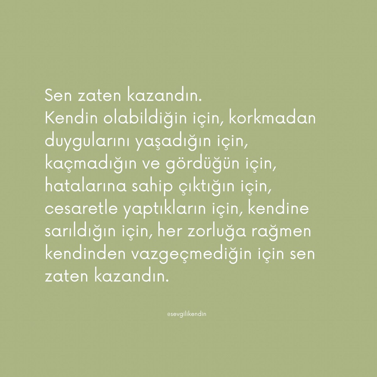 Sevgili kendim, (@sevgilikendin) on Twitter photo 
