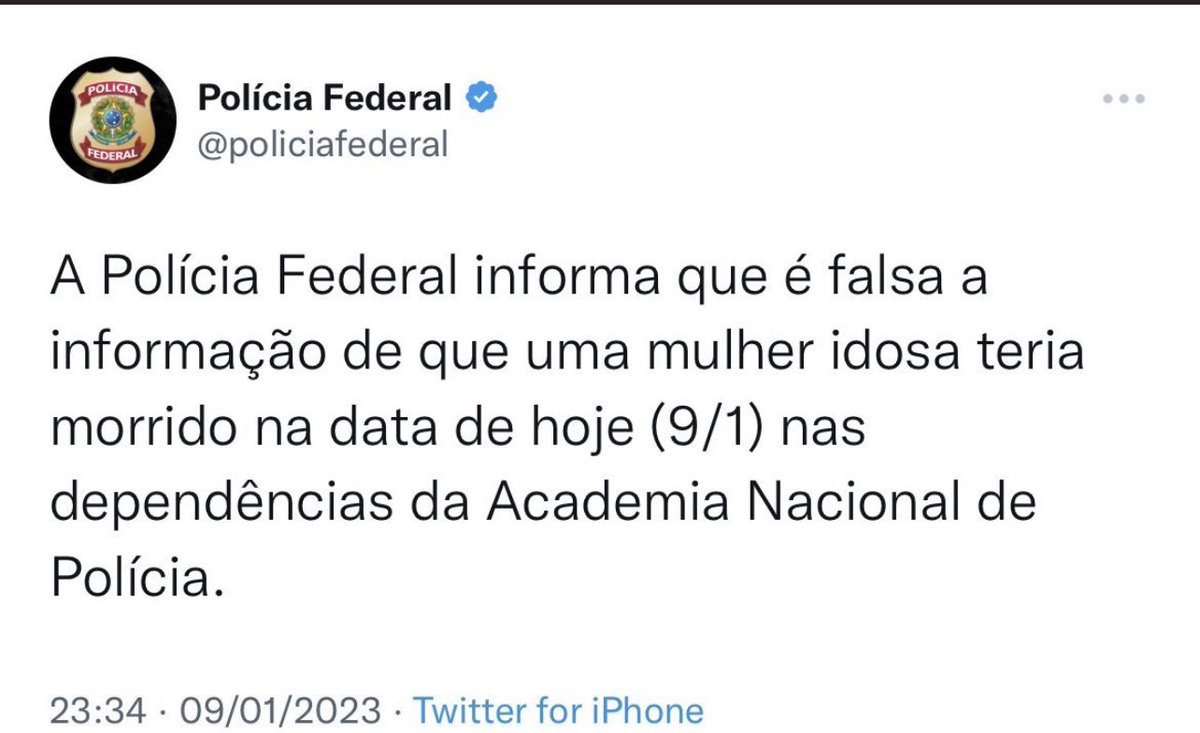 anonimoanimus23's tweet image. A PF teve que suspender trabalhos para responder a dondoca