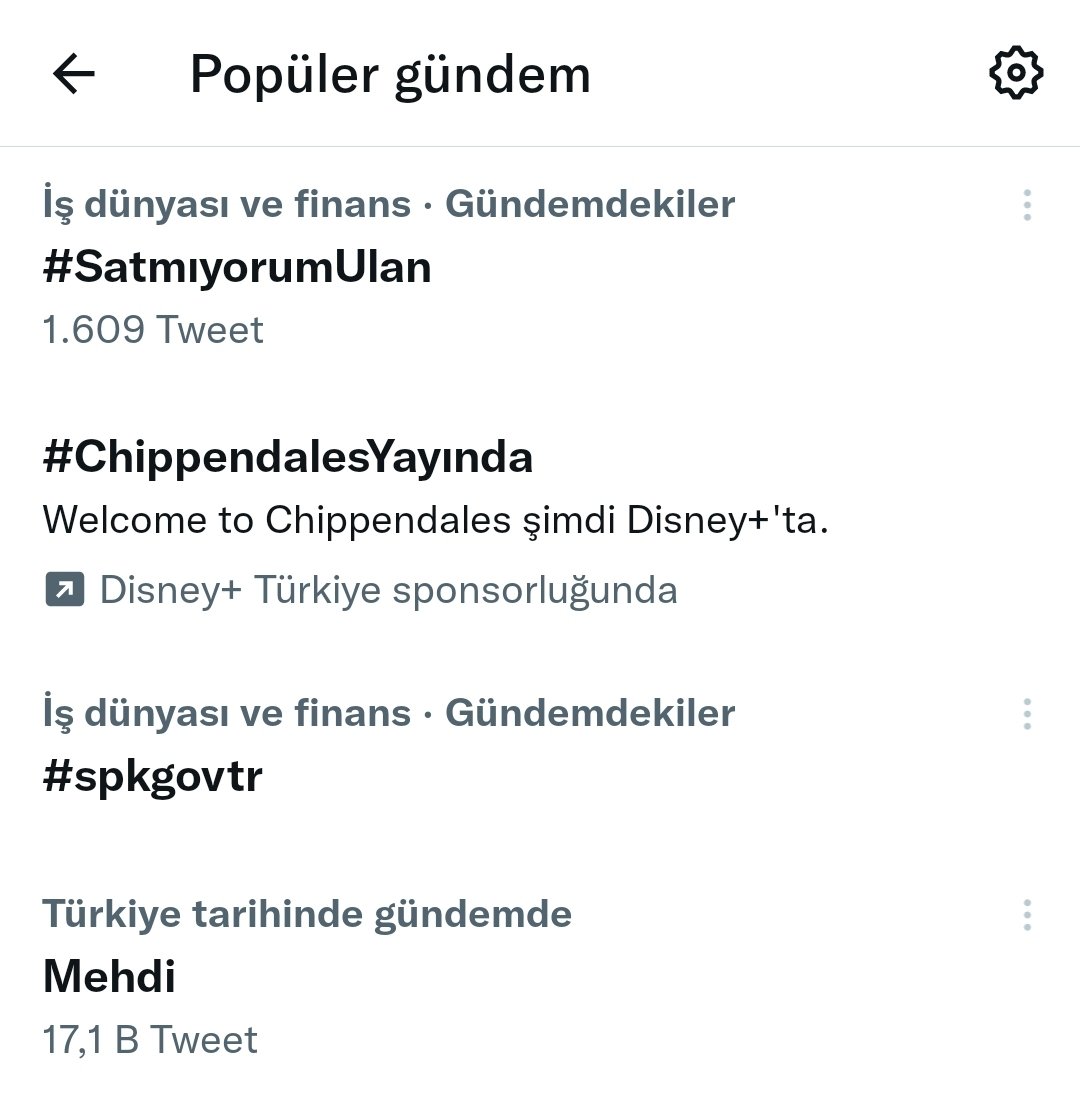 Gündemin en tepesindeyiz 💪🏻

Devam....

#SatmıyorumUlan