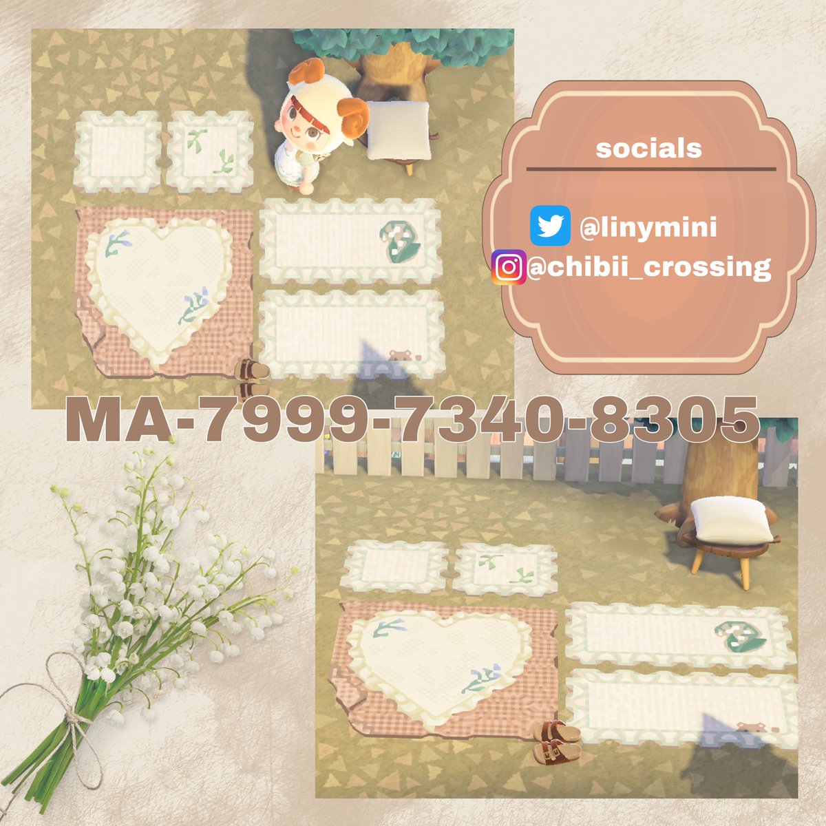 here to come out of my AC design hiatus with my annual springcore blankets before disappearing again 🍃
