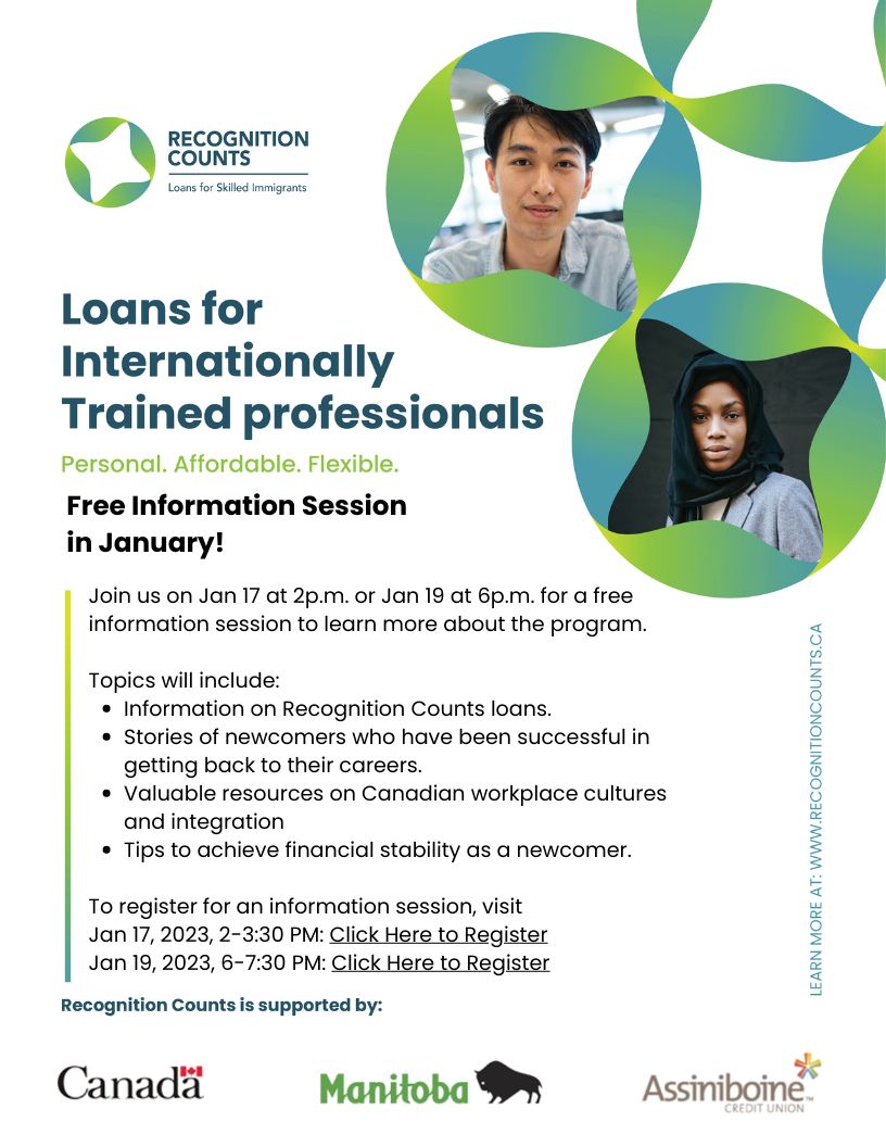 jeffwiches's tweet photo. #RecognitionCounts program regularly hosts monthly Information Sessions. In addition to these regular sessions, the Recognition Counts team can give presentations on-demand for your staff or the newcomer community groups/clients you serve. Message me to learn more! https://t.co/dpJC8fsXiq