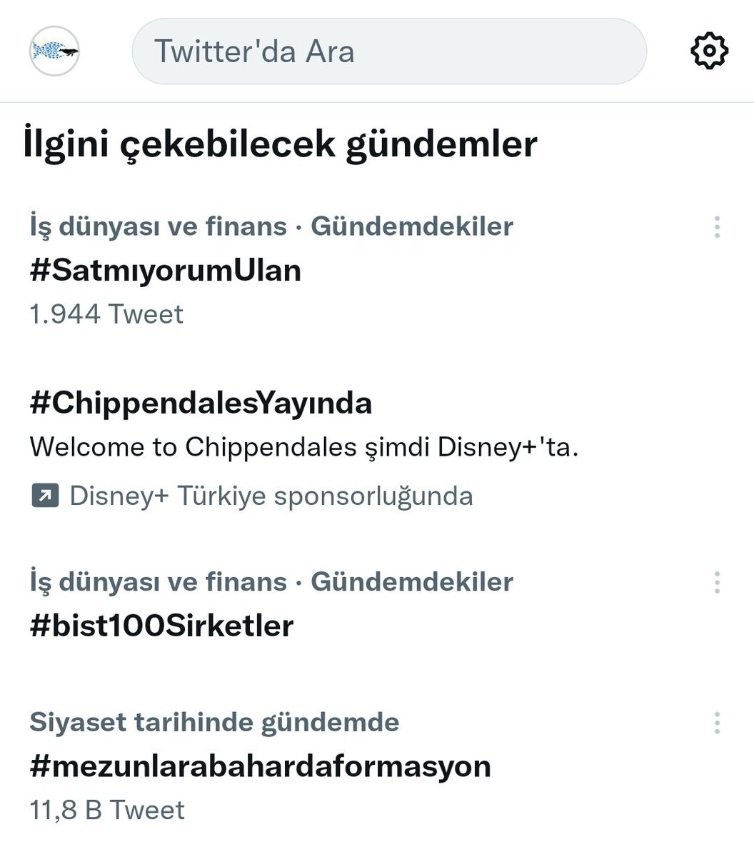Dakikada 100 tweet atılıyor...

Harikasınız👏🏻👏🏻👏🏻👏🏻

#SatmıyorumUlan
