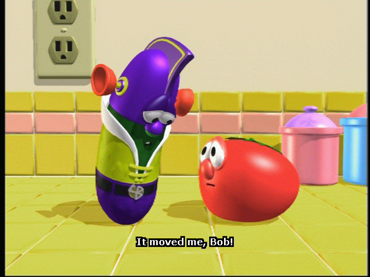 skysoundfanatic's tweet image. #PeopleWhoMadeMy2019: @PurpleSuede22 for describing how he felt about Final Space's Season 2 finale the way Larry-Boy felt about Dave and the Giant Pickle. VeggieTales is childhood nostalgia for me, so, upon getting the reference: instant joy!
#PeopleWhoMadeMyYear #VeggieTales